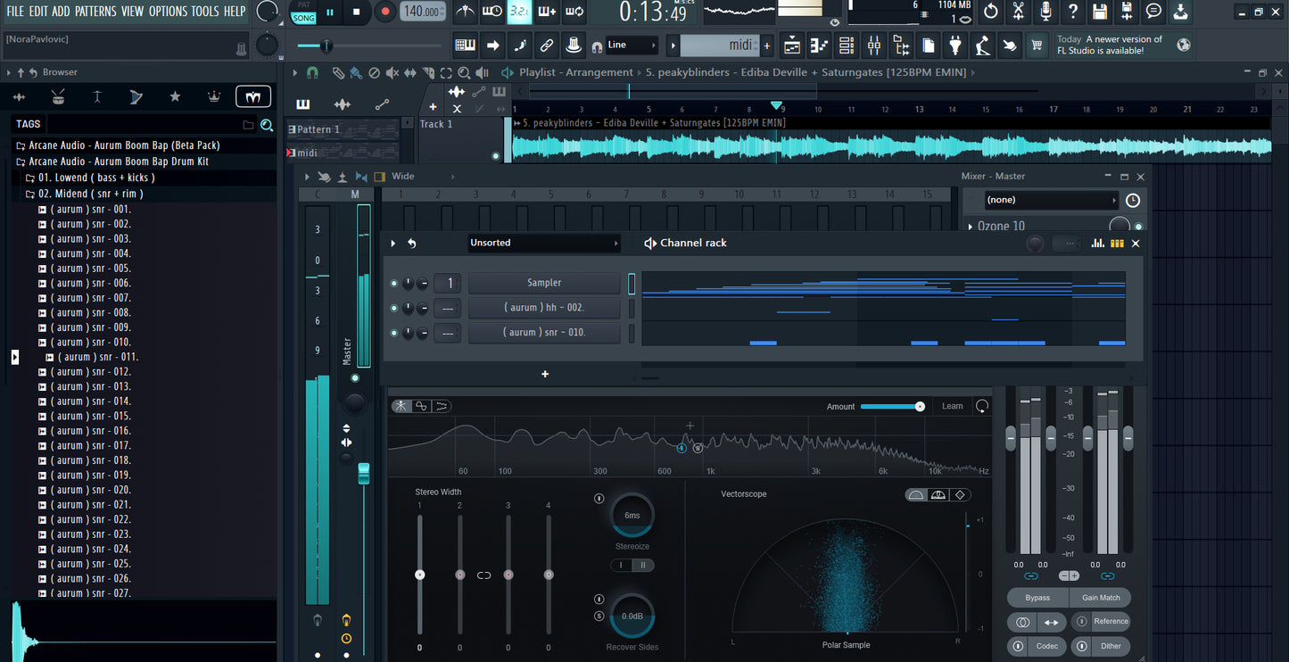 FL STUDIO 21 Theme [Dark]